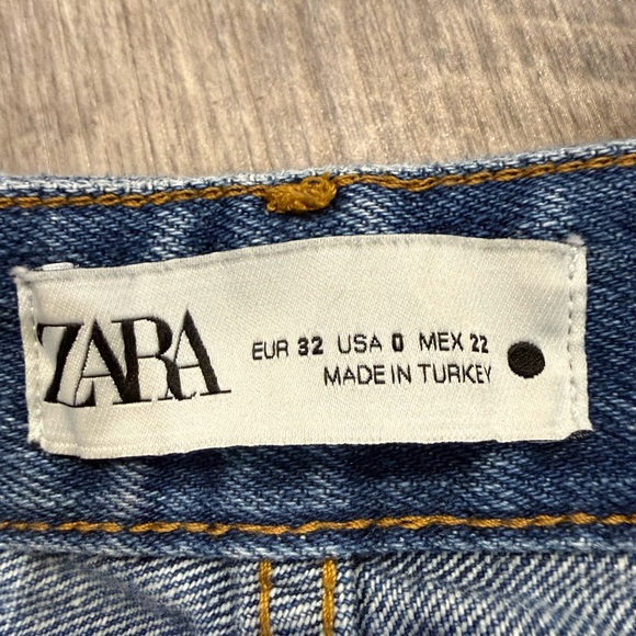 Zara / High Rise Blue Jeans / Women’s Size 0 / EUR 32. - Picture 10 of 13